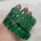Green Agate Beads Bracelet for Women