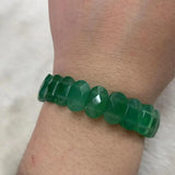 Green Agate Beads Bracelet for Women