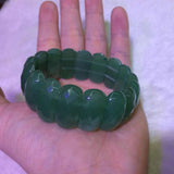 Green Aventurine Jade Stone Bracelet Bangle