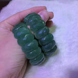 Green Aventurine Jade Stone Bracelet Bangle