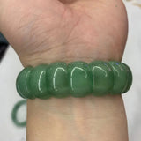Green Aventurine Jade Stone Bracelet Natural Gemstone Bangle