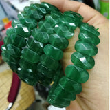 Green Aventurine Jade Stone Beads Bracelet Natural Gemstone