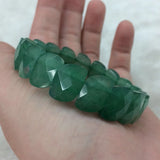 Green Aventurine Jade Stone Beads Bracelet DIY Jewelry for Women