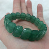 Green Aventurine Jade Stone Beads Bracelet DIY Jewelry for Women