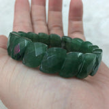 Green Aventurine Jade Stone Beads Bracelet DIY Jewelry for Women