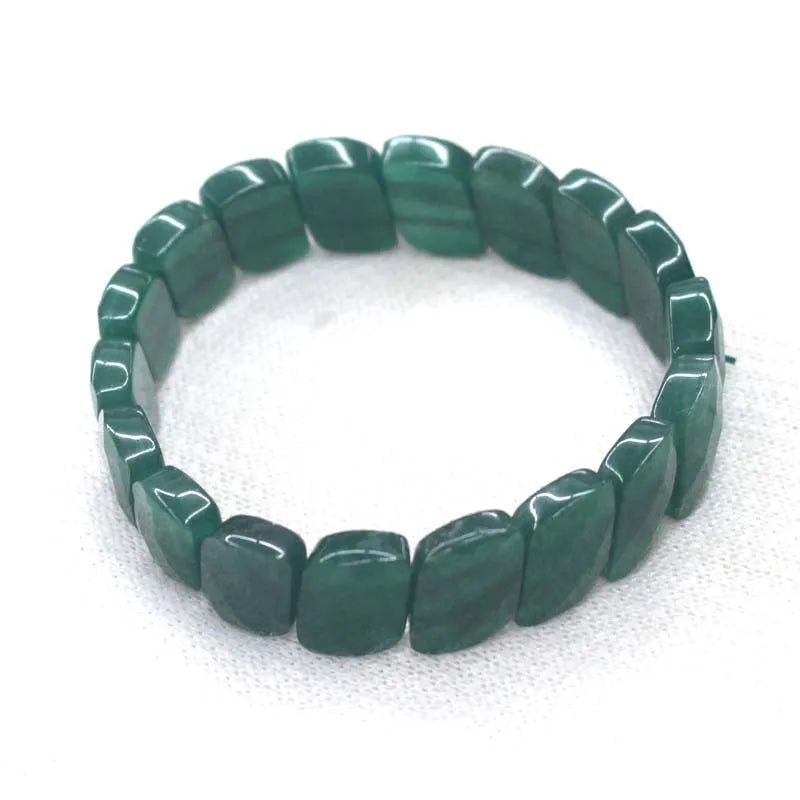 Natural Green Aventurine Beads Bracelet for Women
