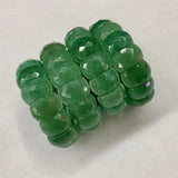 Green Aventurine Jade Stone Beads Bracelet Natural Gem Stone Bangle