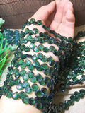 Green Quartz Drop Faceted 8mm Loose Beads for DIY Jewelry Making