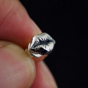 Thailand 925 Sterling Silver Couple Earrings