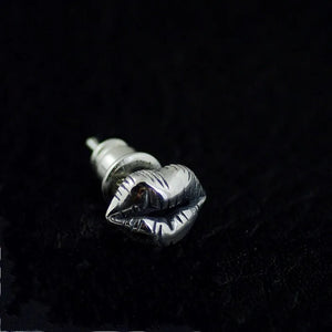 Thailand 925 Sterling Silver Couple Earrings
