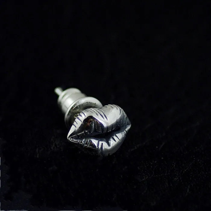 Thailand 925 Sterling Silver Couple Earrings