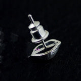 Thailand 925 Sterling Silver Couple Earrings