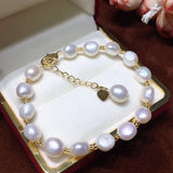 Hand-Made Freshwater Pearl Bracelet 7-8mm Variety