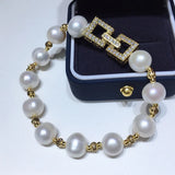 Hand-Made Freshwater Pearl Bracelet 7-8mm Variety