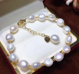 Hand-Made Freshwater Pearl Bracelet 7-8mm Variety