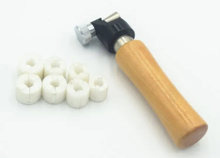 Ring Inlaid with 7 Small Tips for Jewelry Making