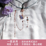 Nature Jade Tassel Tea Ceremony Clothing Accessory Chi-Pao Pendant