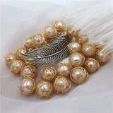 Vintage Knit Weave Glass Pearl Beads Earring Drops 30pcs