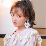 Harajuku Clip On Earrings Sweet Stars Moon Clouds Lightning Clip Earring