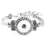 Heart Bracelets for Sublimation Women DIY Jewelry with Stone Heart Transfer