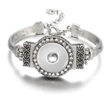 Heart Bracelets for Sublimation Women DIY Jewelry with Stone Heart Transfer