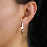 Heart-Shaped Lock Earring Safety Pin