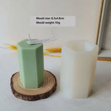 Hexagon Scented Candle Moulds DIY Baking Cake & Soap Silicone Molds