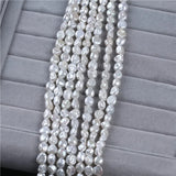6-7mm Keshi Pearl Strand for Jewelry Making