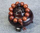 Wooden Bracelet Men Avocado Pear Beads