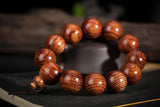 Wooden Bracelet Men Avocado Pear Beads