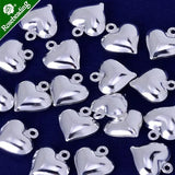 Heart Pendant Charm 11x13mm, 20pcs/lot