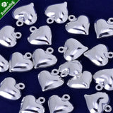 Heart Pendant Charm 11x13mm, 20pcs/lot
