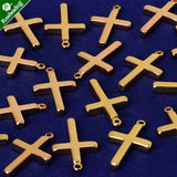 13x2.3mm Cross Pendant, 20pcs/lot