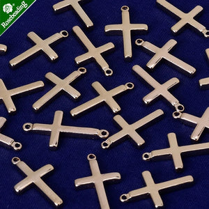 13x2.3mm Cross Pendant, 20pcs/lot