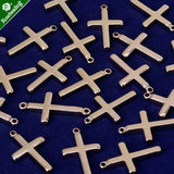 13x2.3mm Cross Pendant, 20pcs/lot