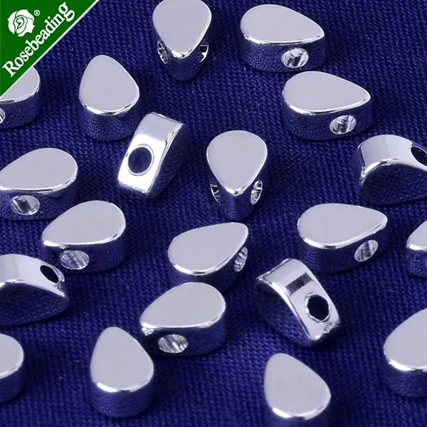 6x4mm Water Drop Pendant Charms - 20pcs/lot