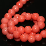 Pink Coral Round Beads 2mm-7mm DIY Loose Beads 15inch