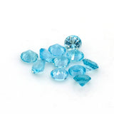 Natural Apatite Loose Gemstone Round Cut 0.9-3.0mm