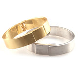 Wire Drawing Women Open Cuff Bangle Jewelry