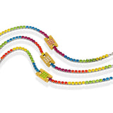 Colorful Zircon Square Bracelets - Boho Crystal Bangles Women Jewelry