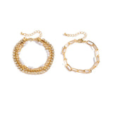Hipster Bead Chain Bracelet - Europe & US Style