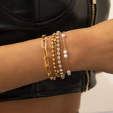 Hipster Bead Chain Bracelet - Europe & US Style