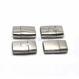 5pcs/lot Stainless Steel Magnetic Clasp Mirror Finish 10*3mm Hole