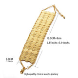 24k Plated Coin Bracelet for Women/Girls