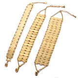 24k Plated Coin Bracelet for Women/Girls
