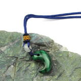 Natural Malachite Stone Necklace Pendant for DIY Jewelry