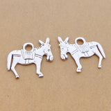 Alloy Antique Silver Horse Charm Pendant Choker DIY Jewelry Making