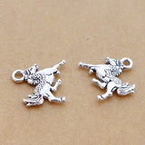Alloy Antique Silver Horse Charm Pendant Choker DIY Jewelry Making