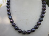 10-11mm Tahitian Pearl Necklace 18'' 14K