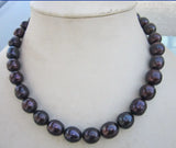 10-11mm Tahitian Pearl Necklace 18'' 14K